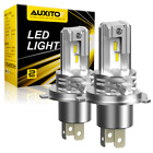 Auxito 9003 H4 Hb2 Led Headlight Bulb High Low Beam Kit Super White 40000lm 100w