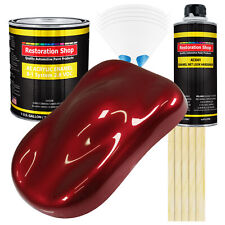Restoration Shop Fire Red Pearl Acrylic Enamel Gallon Kit Auto Paint