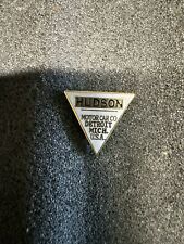 Antique Hudson Motor Car Co. Detroit Mich. Usa Automobile Hoodradiator Emblem
