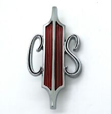New 1967 Cutlass Supreme Rear Trunk Deck Lid Emblem Badge Chrome Trim Olds 442