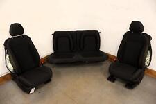 18-22 Ford Mustang Mach 1 Coupe Cloth Oem Seats Set Ebony W1 Blown Bags
