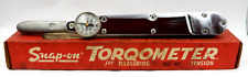 Snap-on Torqometer Tq-150 Torque Wrench 12 Drive Complete With Box Manual