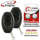 2 For Bab237131-022 Toyota 4runner Rs3000 Keyless Entry Remote Car Key Fob