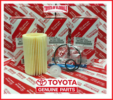Toyota Land Cruisersequoiatundra Oil Filter Set Of 3 Genuine Oem 04152-yzza4