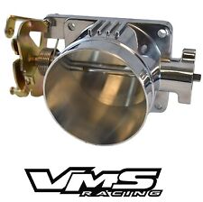 Vms Polished Throttle Body 75mm 75 Mm 96-04 Ford Mustang Gt 4.6l Sohc Direct Fit