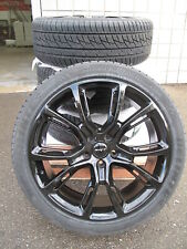 22 New Jeep Grand Cherokee Srt8 Style Gloss Black Wheels Tires Set Of Four 9113