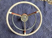 Original Ford 1957 1958 1959 Fairlane Galaxie 500 Steering Wheel Horn Ring 59 57