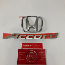 New Oem Cw2 Honda Accord Tourer Rear Emblem Set Jdm Badges 11-14 Acura Tsx Wagon