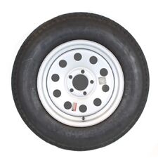 15 5-5 Bolt Circle Silver Modular Wheel And St20575d15c Bias Trailer Tire