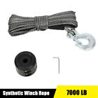 Atv 316 X 50 Synthetic Winch Rope Hook Stopper 7000lbs For Honda Rancher 420