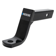 Reese Trailer Hitch Ball Mount 5000 Lbs For 2 Receiver 5-14 In Drop Black