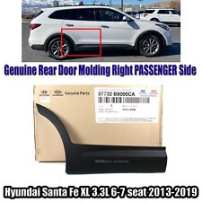 Genuine Rear Door Molding Rh Passenger Side Santa Fe Xl 3.3l 6-7 Seat 2013-2019