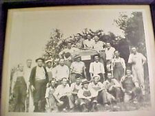 Photograph Black Wood Frame Group Of Men Ingersoll Rand 8x10 1940 Wall Art