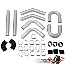 3 Inch Turbo Intercooler Piping Aluminum Wu Pipe Silicone Coupler Clamp Kit