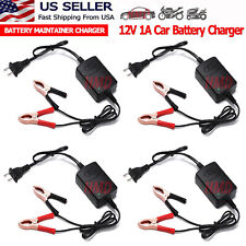 Car Battery Charger Maintainer Auto 12v Trickle Motorcycle Truck Rv Boat Atv New