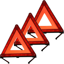Reflective Warning Triangle Emergency Warning Triangle Roadside Safety Triangle