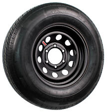 Trailer Tire And Rim St22575r15 Lrd 15x6 6-5.5 Black Modular Wheel 4.27pd
