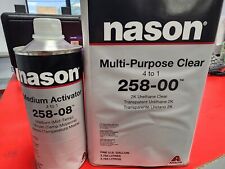 Nason Selectclear 258-00 2k Activator 258-08 Urethane Multi-panel Clearcoat Kit