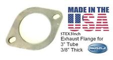 3 3 Inch Flange Exhaust Pipe Header Slotted Bolt Hole Universal Made In The Usa