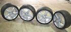 Set Of 4 Mercedes W218 Cls400 Cls550 Amg Wheels 18 X 9-12 Oem Silver Note
