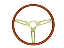 1969 1970 Chevelle El Camino 3 Spoke Cushion Grip Steering Wheel Red