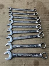 Snap-on Tools 9-piece Short Stubby 12-point Wrench Set 7mm-15mm Oexsm714k Usa