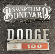 1969-1971 Dodge Sweptline Power Wagon D100 W100 Emblem