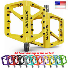 Mtb Pedals Bike Flatform Sealed Bearing Nylon Bicycle Road Cycling Widen Pedals
