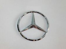 New For Mercedes Benz Chrome Star Trunk Emblem Badge 75mm