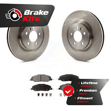 Front Disc Brake Rotors And Ceramic Pads Kit For 2011-2014 Ford Mustang Gt