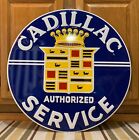 Cadillac Service Metal Sign Garage Vintage Style Wall Decor Tools Oil Gas Bar