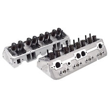 Edelbrock 5089 Small-block Chevy E-street Cylinder Heads 64cc Made In Usa