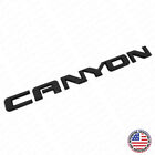 Gmc Canyon Front Door Or Rear Liftgate Badge Logo Emblem Decorate Gloss Black