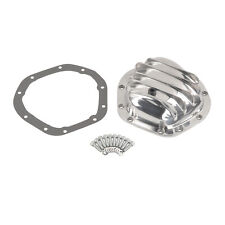 Polished Aluminum Differential Cover 10-bolt Kit For Gm Dodge Ford Jeep Dana 44