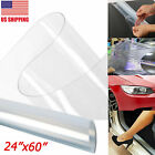 Clear Bra Paint Protection Vinyl Film Wrap Transparent Car Paint Shield 24x60
