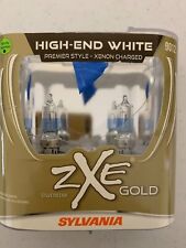 Sylvania Silverstar Zxe Gold 9012 High End White - 2 Halogen Lamps Dmg Box 1s