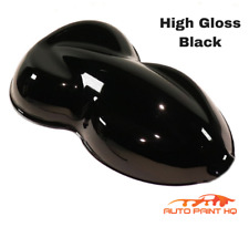 Jet Black Basecoat With Reducer Gallon Basecoat Only Car Auto Paint Kit