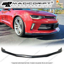 For 16 17 18 Chevy Camaro Lt Ls Rs Oe Style Front Bumper Lip Chin Spoiler Kit