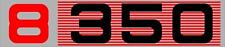 3361 1 5 Chevrolet 350 Engine Motor Logo Emblem Decal Sticker Laminated