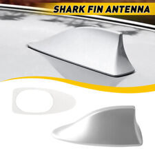 Sliver Shark Fin Antenna Cover Antenna Radio Fmam Signal Booster Aerial Replace
