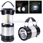 2 In 1 Led Camping Lantern Cob Light Ultra Bright Collapsible Lamp Portable