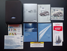 2003 Ford Focus Owners Manual With Case Dvd Oem
