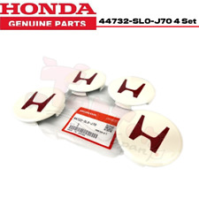 Honda Genuine 44732-sl0-j70 4 Set Civic Type R Ek9 Wheel Center Cap Assy