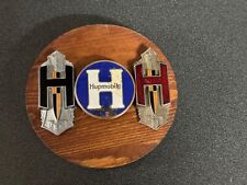 Vintage Hupmobile Radiator Emblems