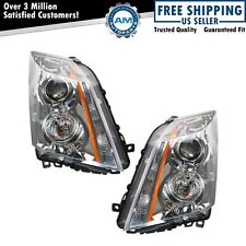 Headlight Set Left Right For 2008-2014 Cadillac Cts Gm2502309 Gm2503309