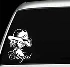 Sexy Cowgirl Country Girl Car Truck Window Laptop Vinyl Decal Sticker