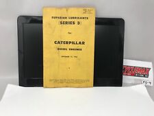 1967 Cat Caterpillar Diesel Engines Superior Lubricants Manual Series 3