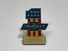 Vintage 1980s - Chevy Logo Red White And Blue 1 Lapel Pin