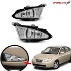 For 07-10 Hyundai Elantra Front Pair Driver Fog Lights Bumper Lamps Clear
