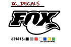 Fox Racing X2 Pair Decal Sticker Graphics Logo Motocross Atv Dirt Shocks